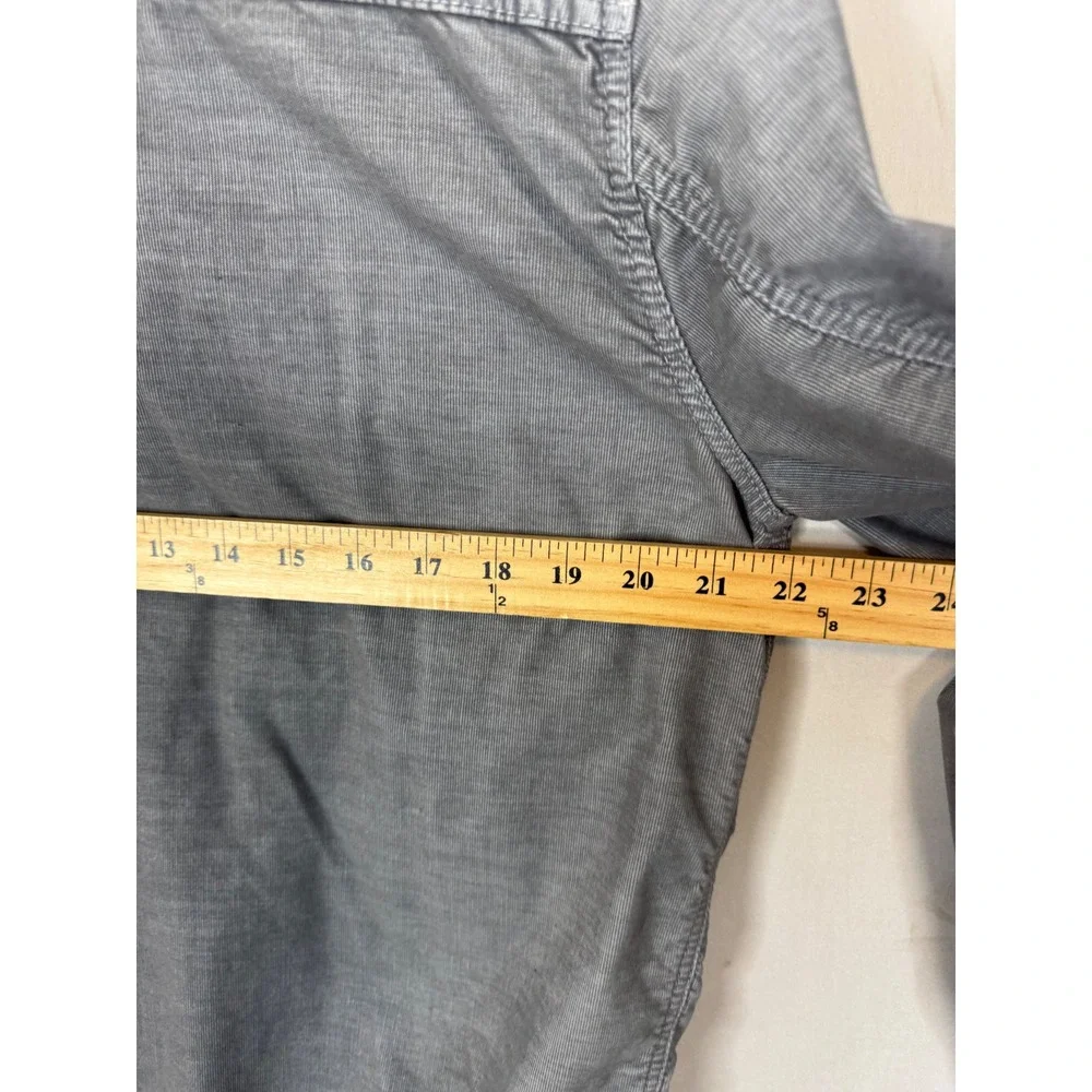 True Religion Mens Runner Jacket Grey Full Zip Bomber Coat Large KM7G29XY00337